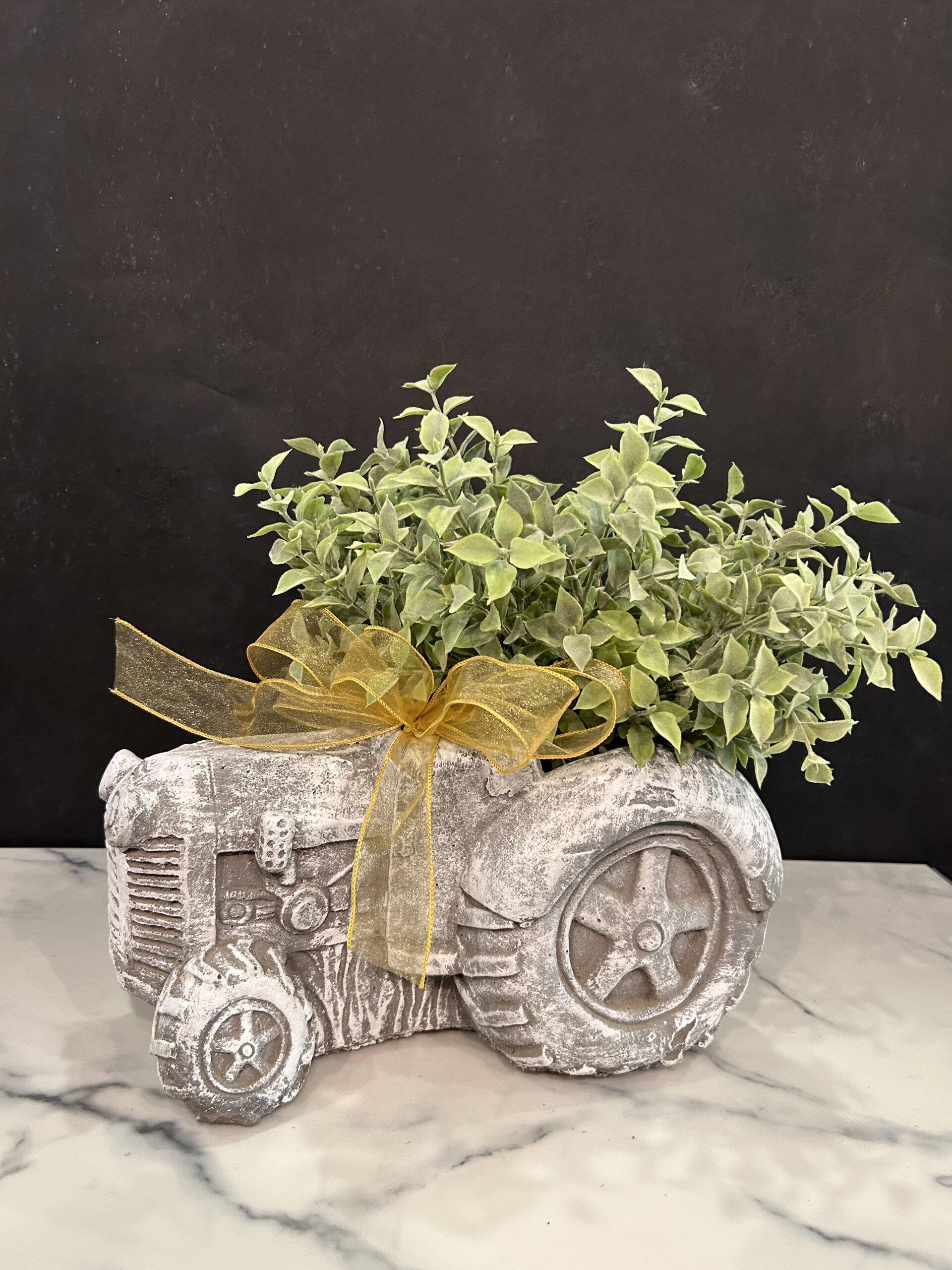 Concrete Tractor Planter