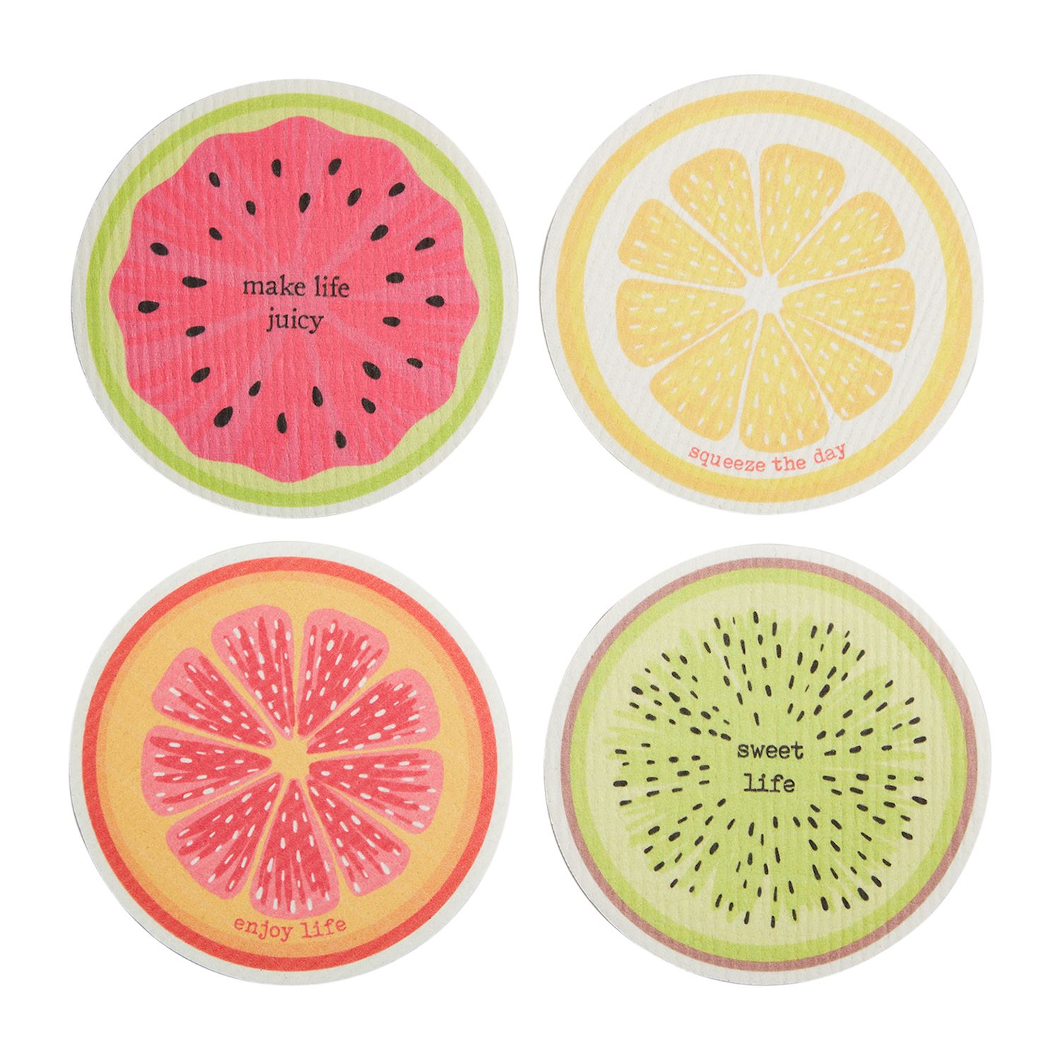 Fruit Reusable Songe Cloth