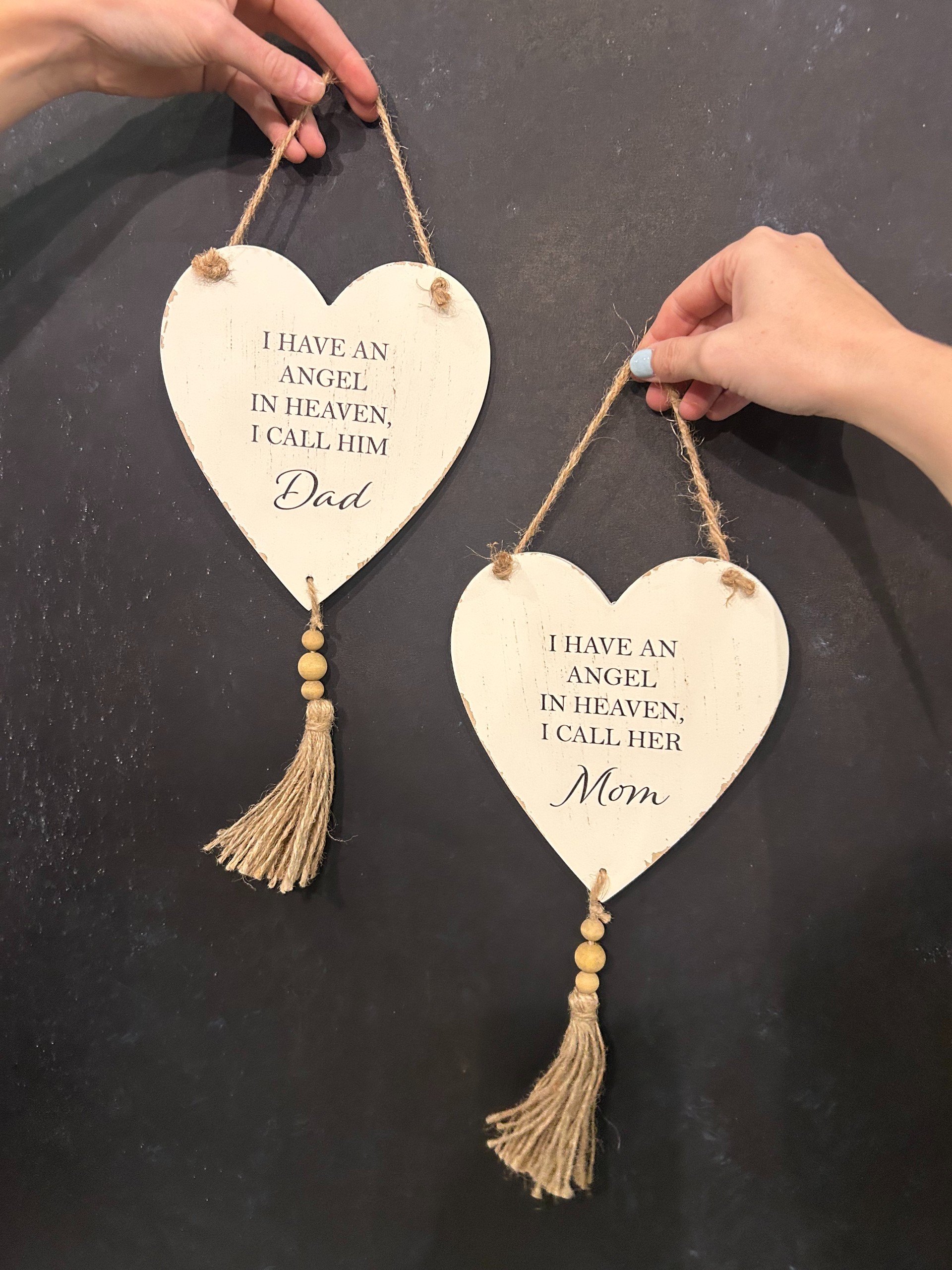 Parent Memorial Heart Ornament