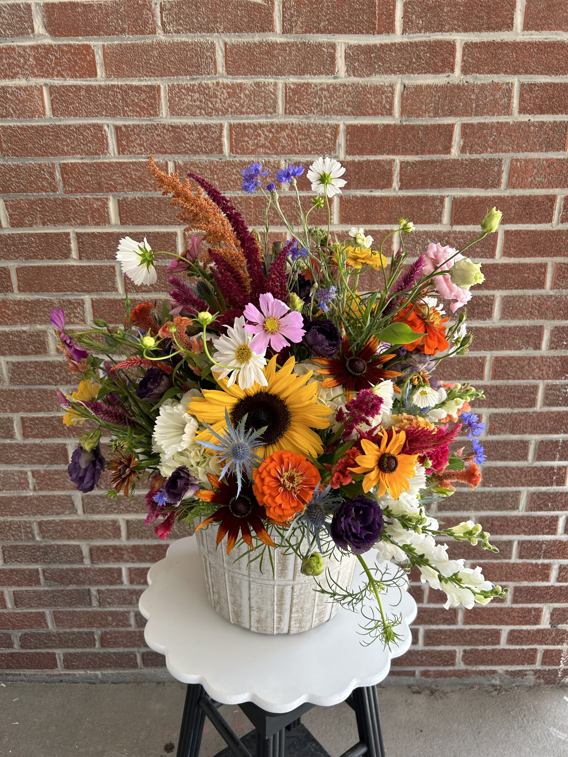 Olive & Honey Floral Arrangement