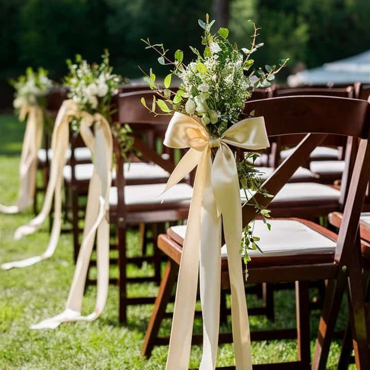 Ceremony Chair Aisle Markers