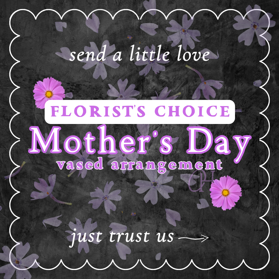 Mother's Day Vased Arrangement - Florist's Choice