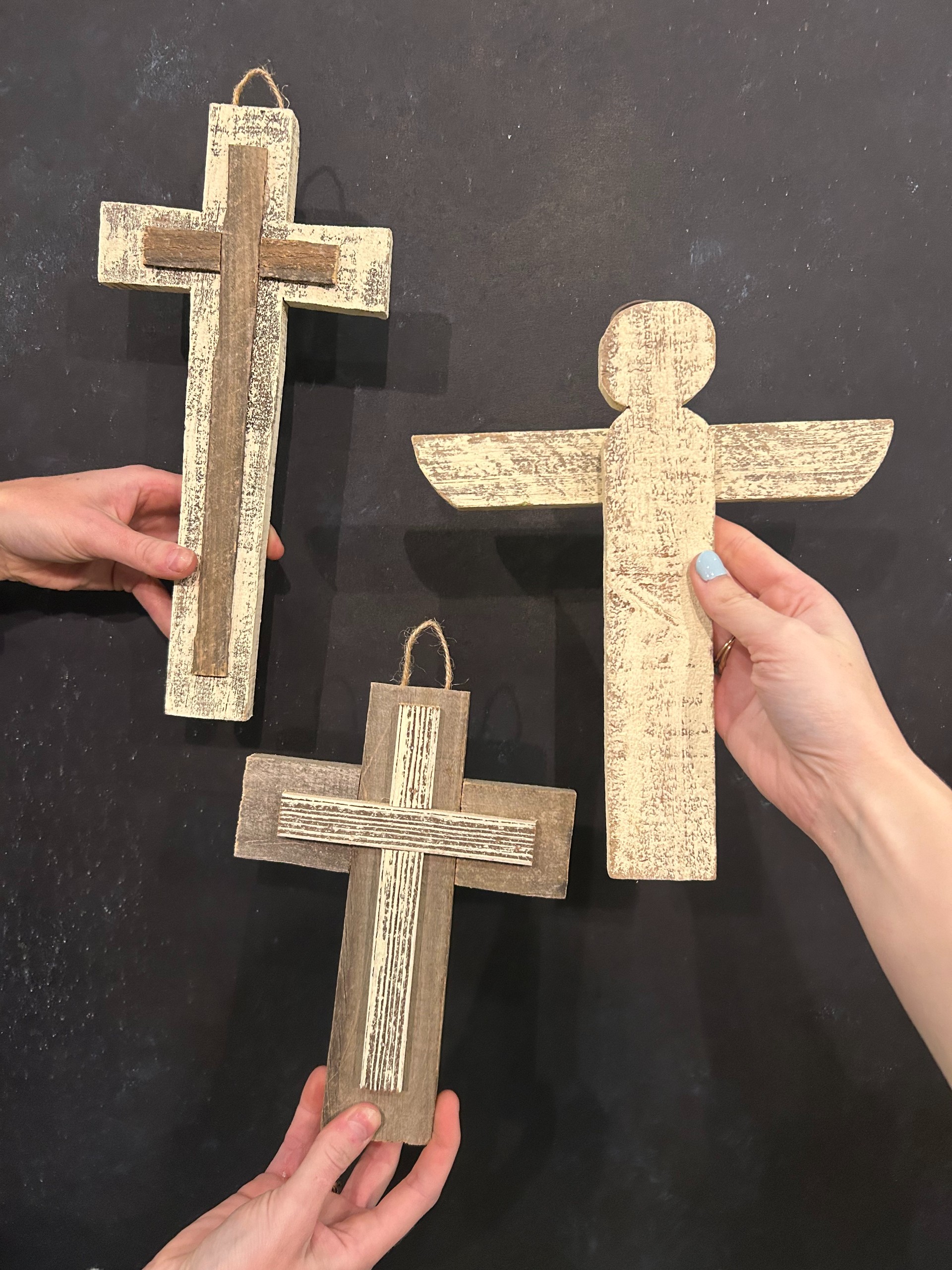 Reclaimed Barn Wood Small Hanger