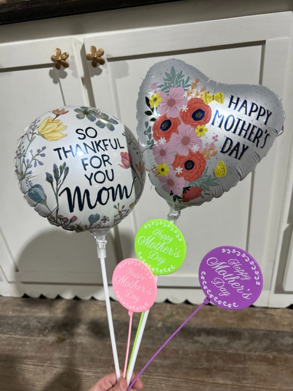 Mother's Day Balloon Stick