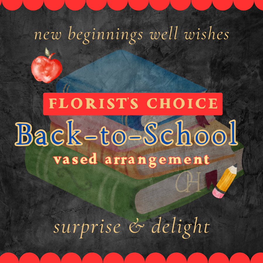 Back-to-School Vased Arrangement - Florist's Choice