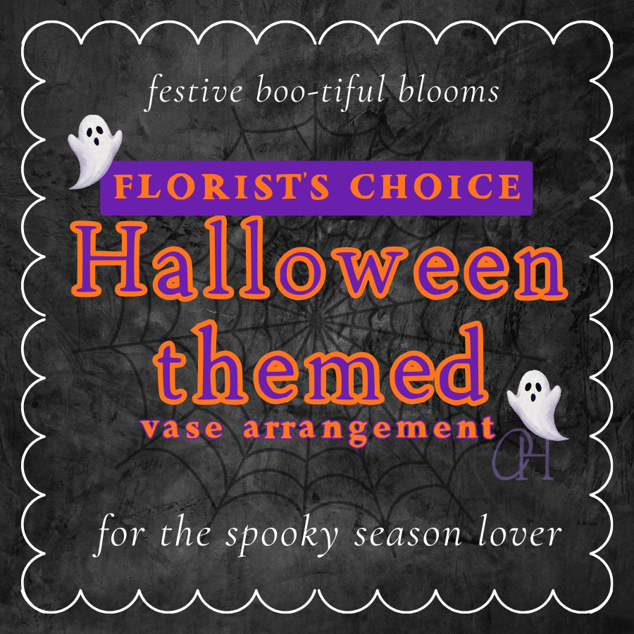 Halloween Vased Arrangement - Florist's Choice