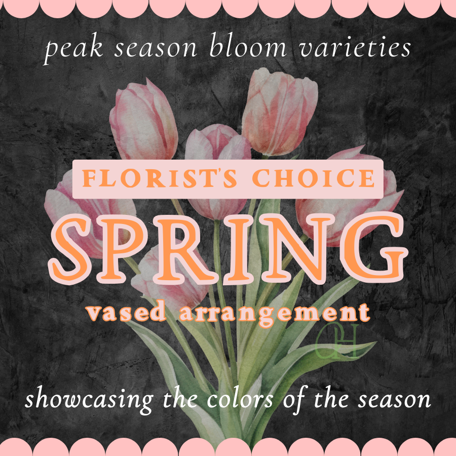 Spring Vased Arrangement - Florist's Choice