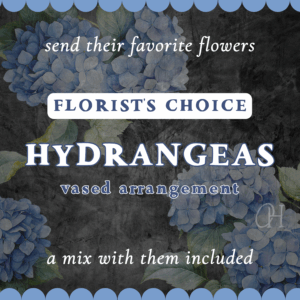 Hydrangeas Vase Arrangement - Florist's Choice
