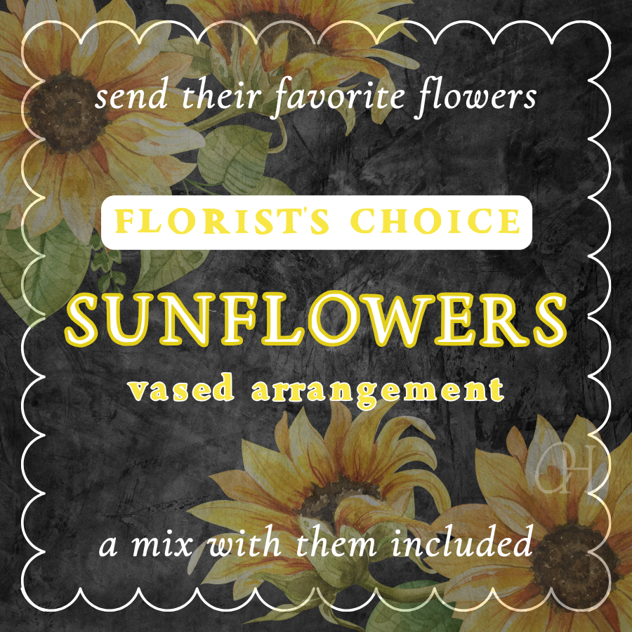 Sunflowers Vase Arrangement - Florist's Choice