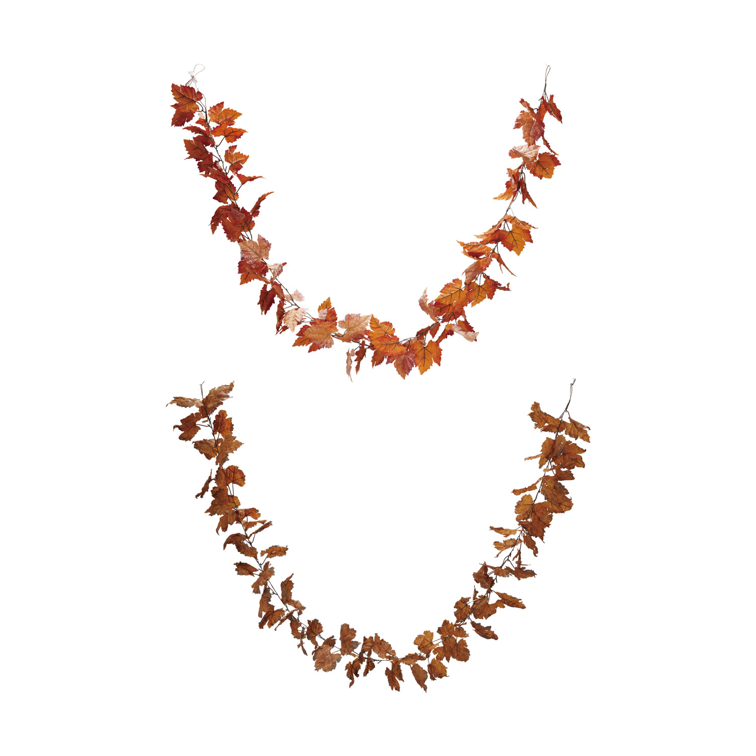 Faux Maple Leaf Garland