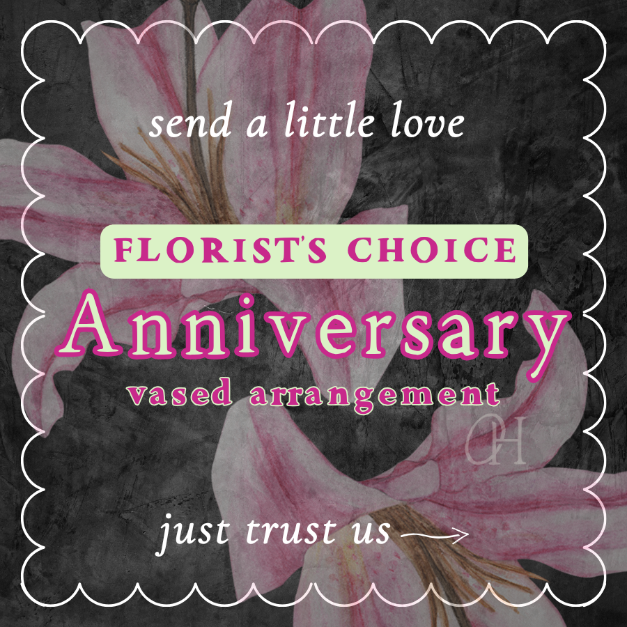 Anniversary Vase Arrangement - Florist's Choice
