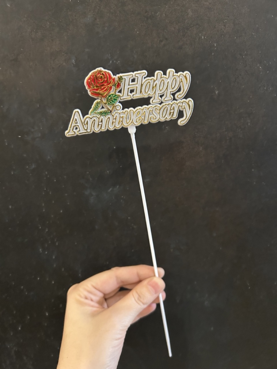 Plastic Pick - Happy Anniversary