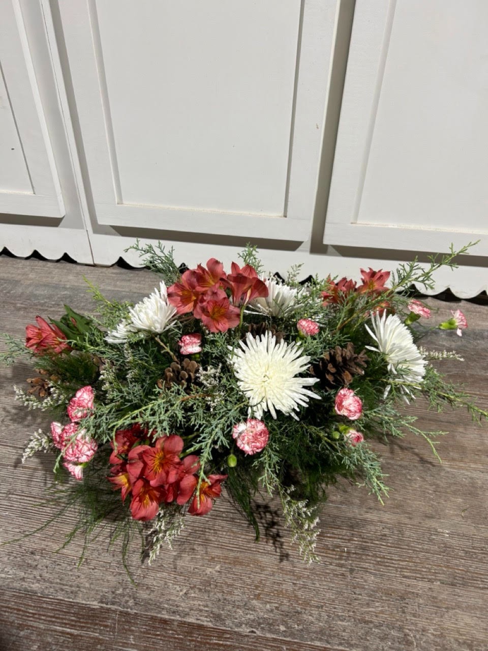 Winter Sunset Centerpiece