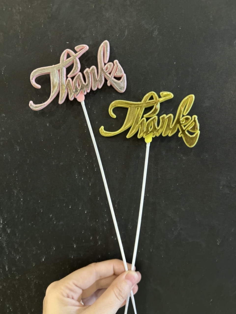 Plastic Pick - Thanks