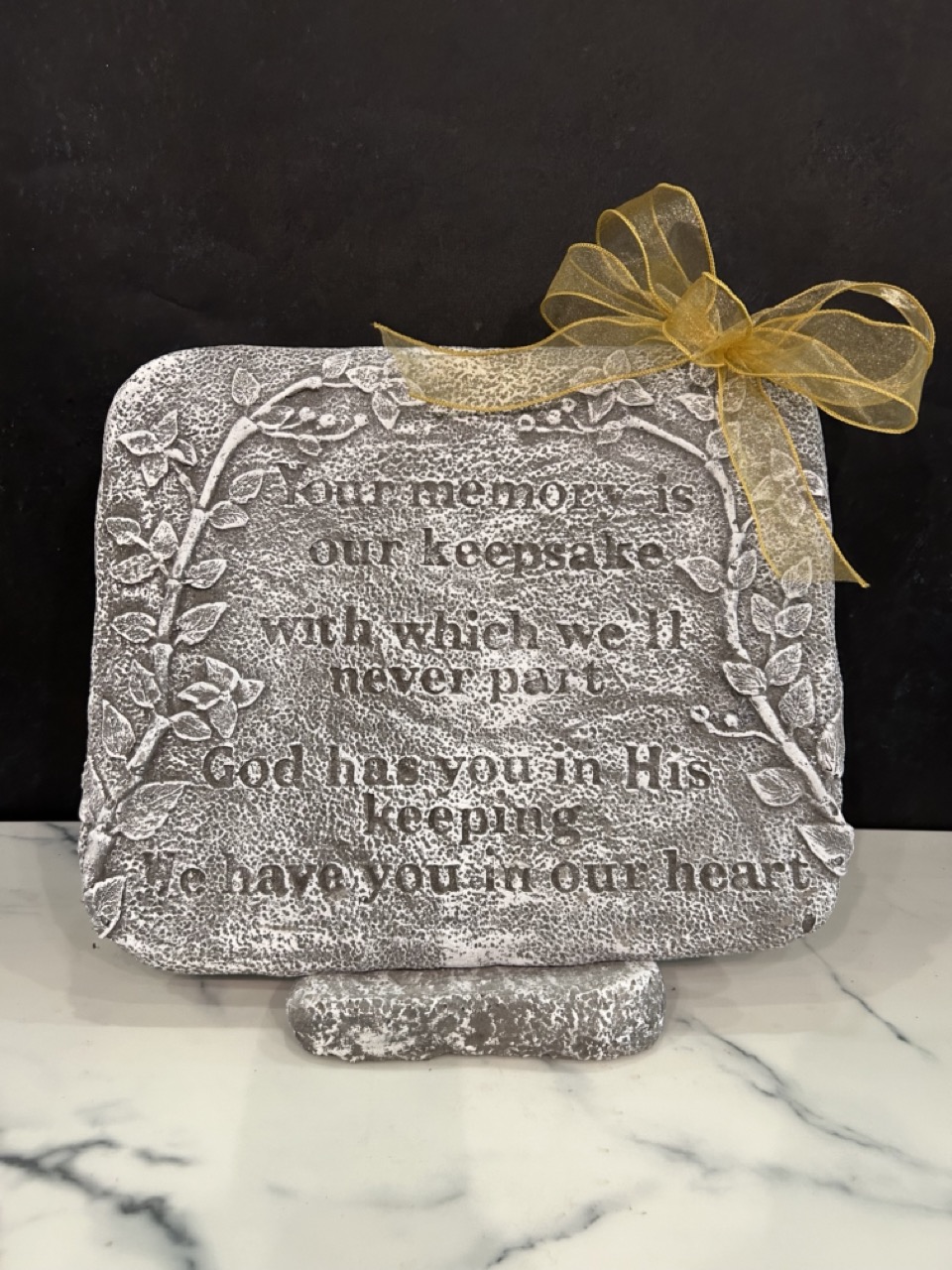 Concrete Memorial Stone - Your Memory