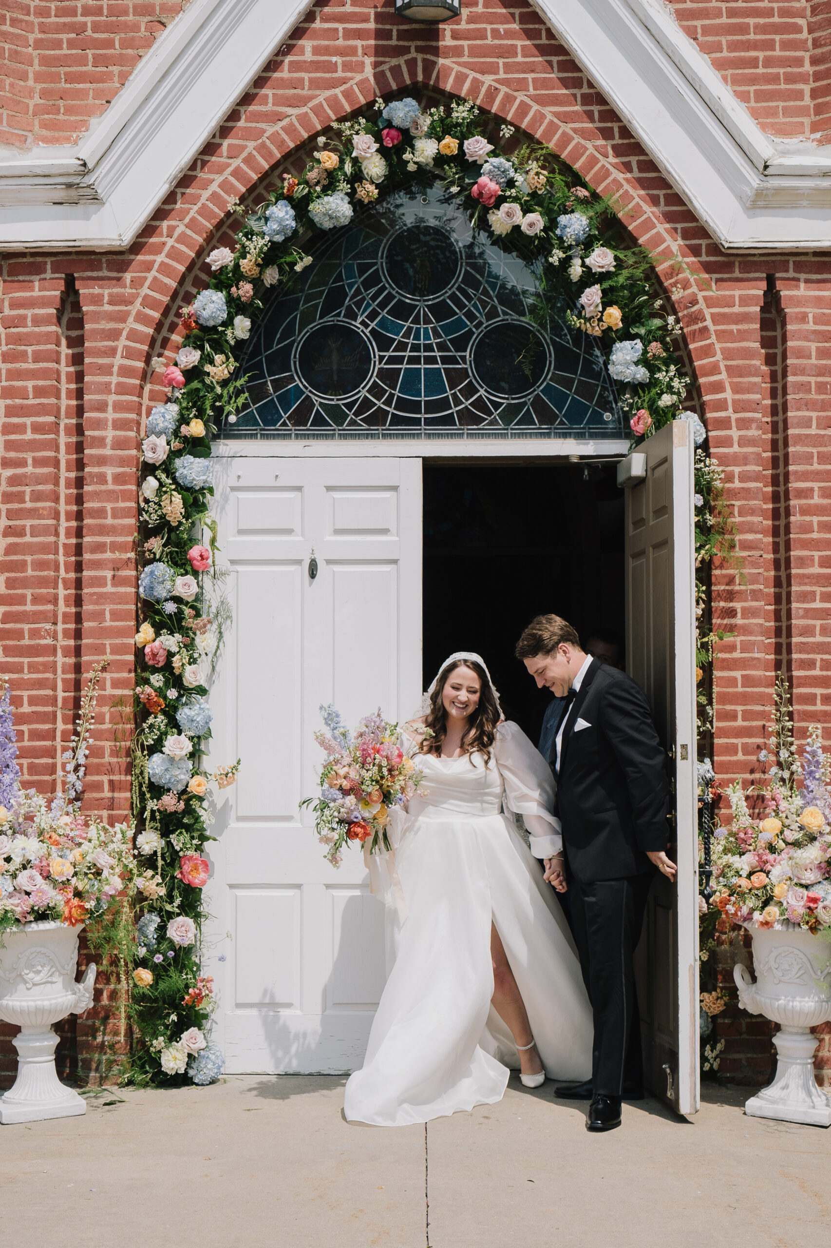 Meredith & Brady’s Bridgerton-Inspired Garden Wedding